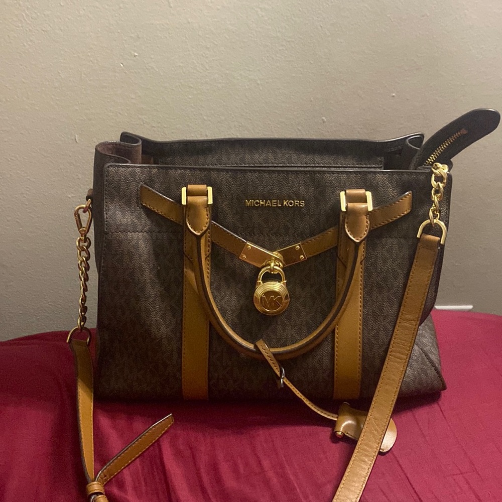 Chocolate brown bag
